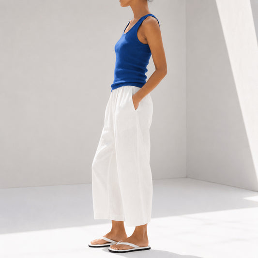 100% Egyptian Cotton Knit Tank