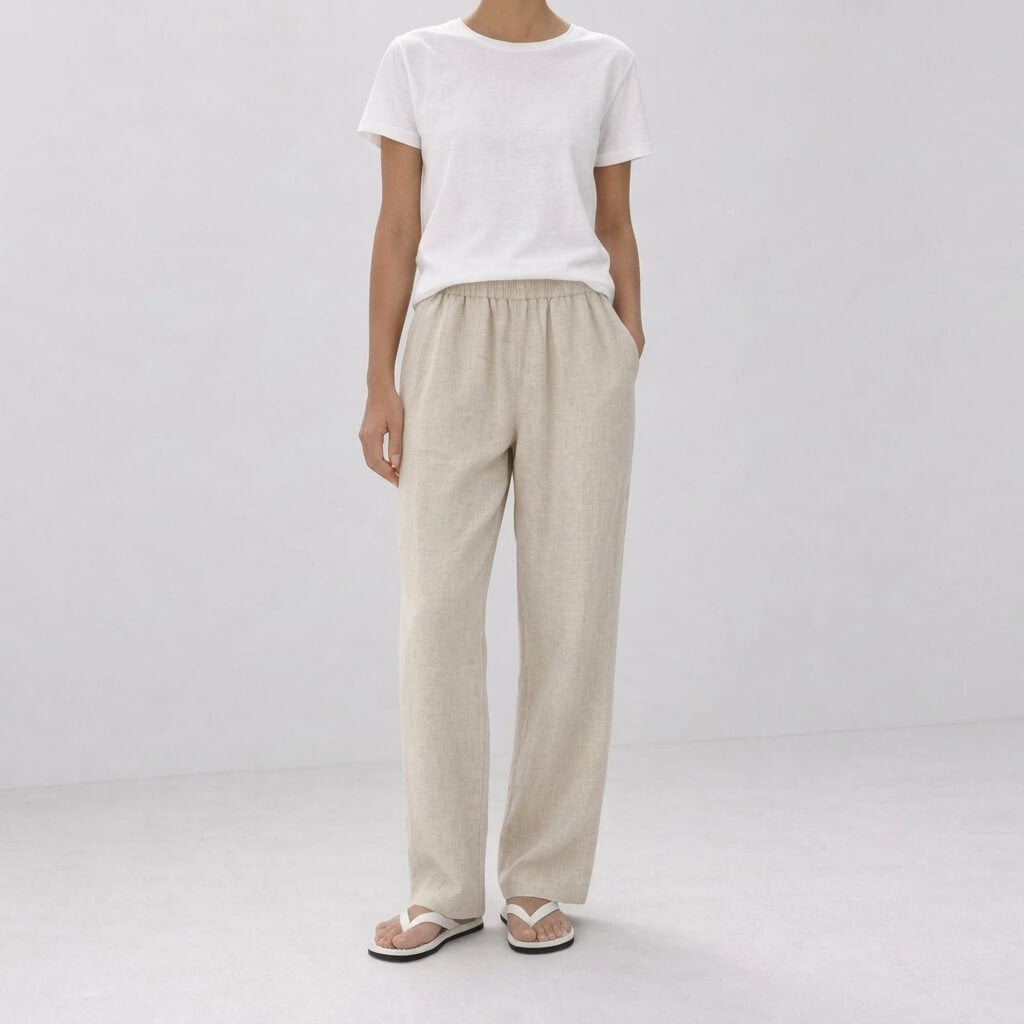 100% Hemp Classic Casual Wear Set - Natural Hemp