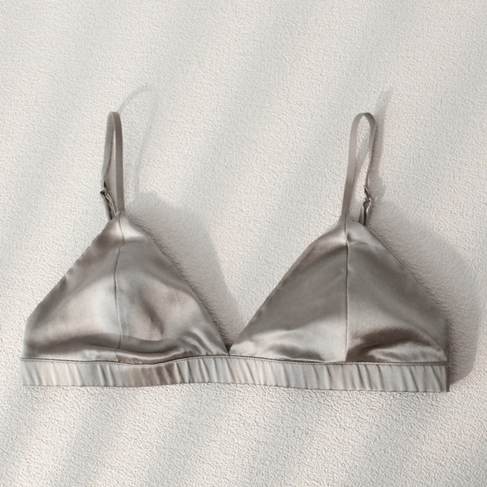 93.8% Silk Tulip Handmade Bra