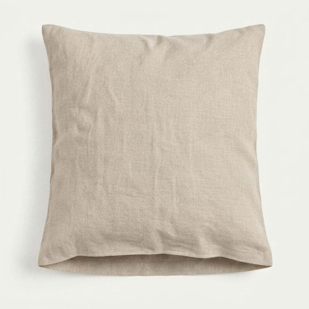 100% Hemp Handmade Pillowcase - Natural Hemp