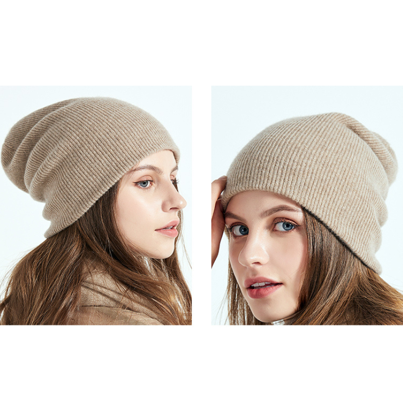 [Ethically Crafted] 100% Cashmere Beanie