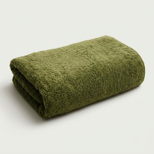 100% Egyptian Cotton Towel - Moss