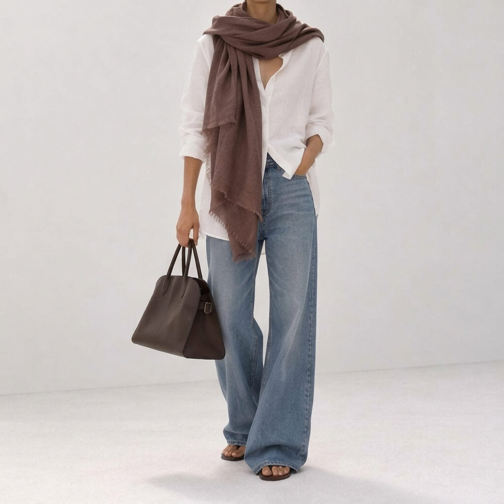 100% Hemp Handmade Scarf — 5 Colours, 3 Sizes