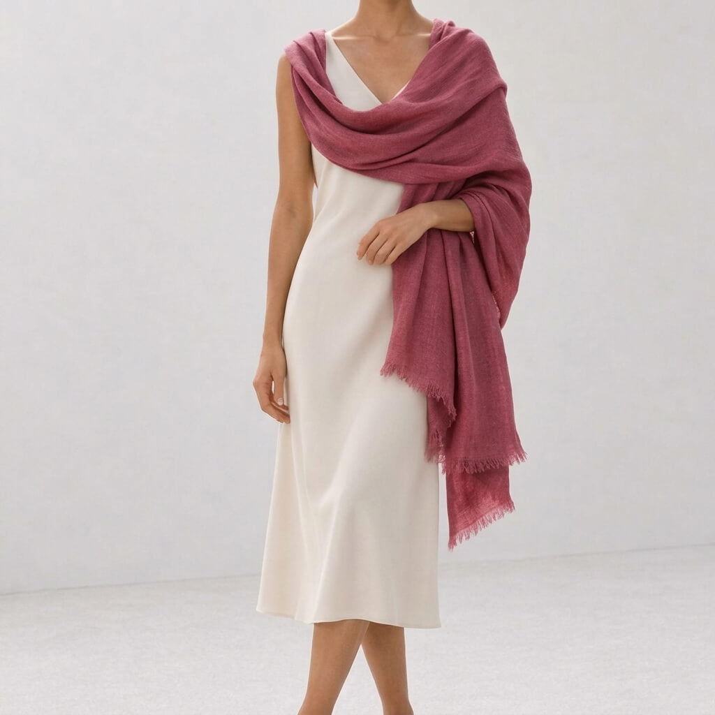 100% Hemp Handmade Scarf — 5 Colours, 3 Sizes