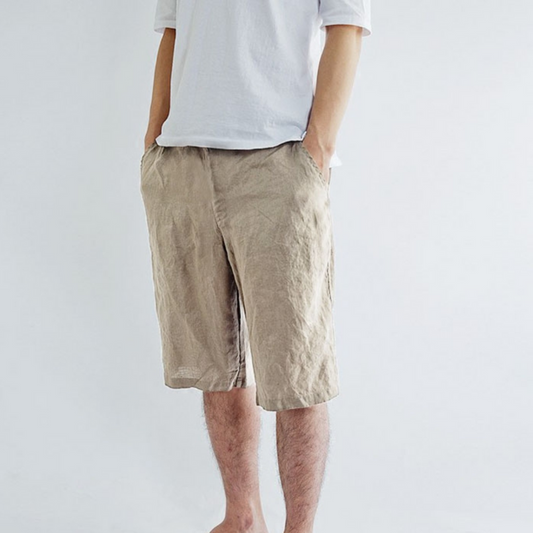 100% Hemp Men's Shorts| Handmade&Sustainable Hemp Clothing