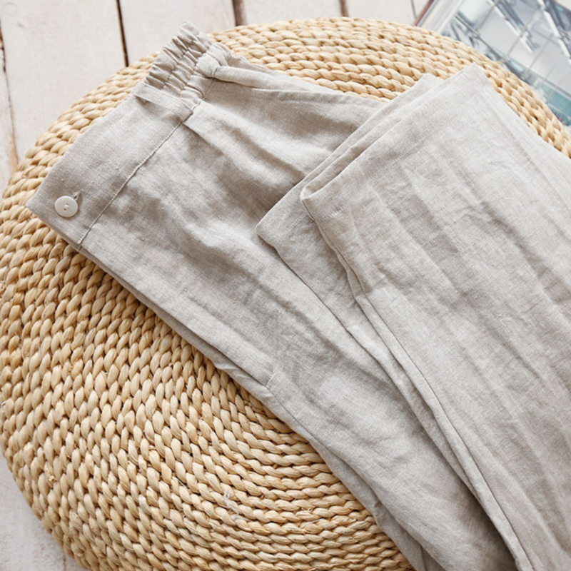 100% Hemp Women's Casual Pants - Sustainable Comfort and Style