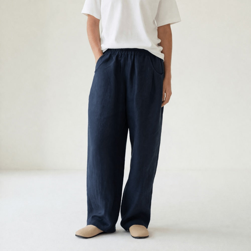 100% Hemp Handmade Straight Pants