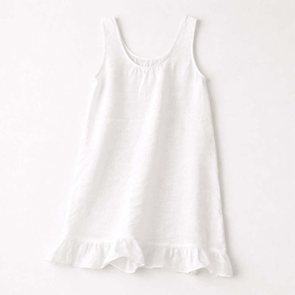 100% Hemp Handmade Ivory Dress