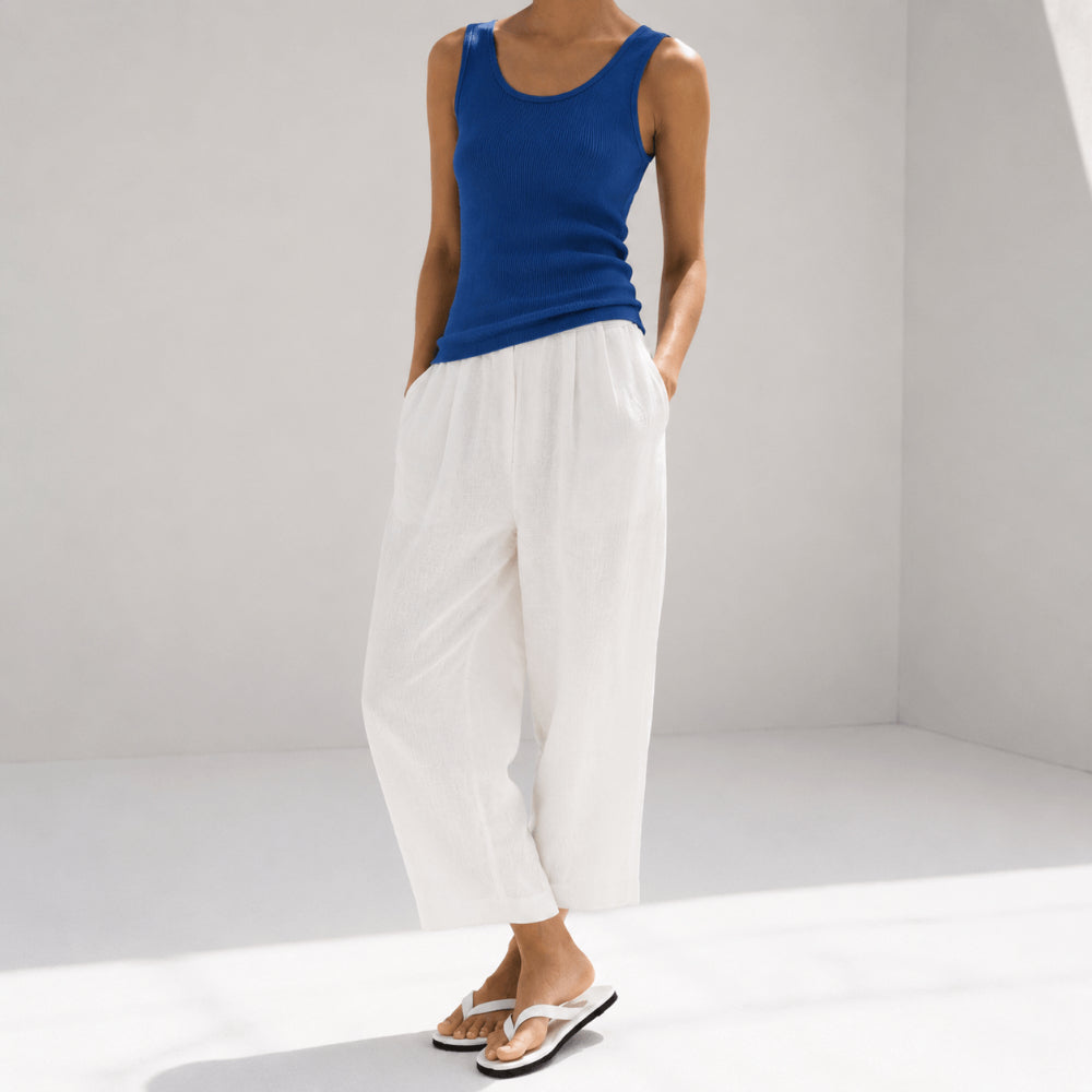 100% Egyptian Cotton Knit Tank