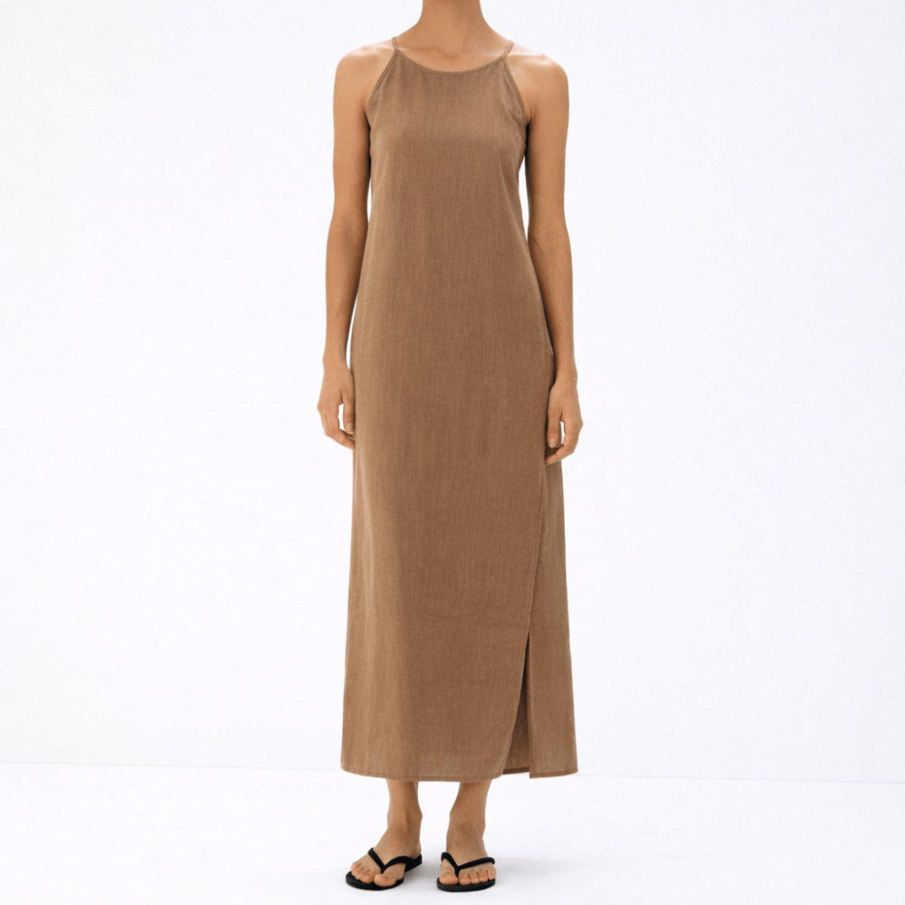 100% Hemp Handmade Halter Neck Dress