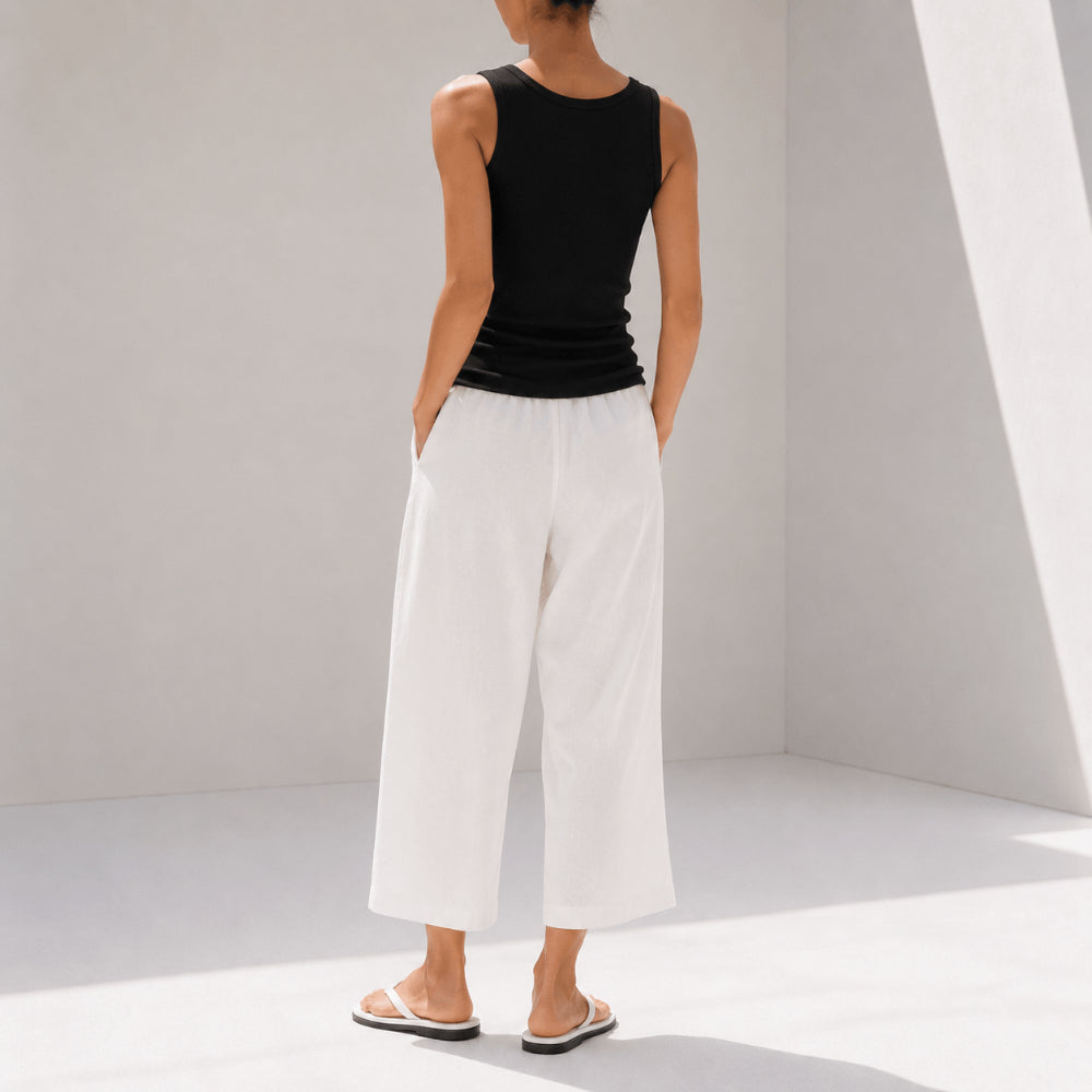 100% Egyptian Cotton Knit Tank