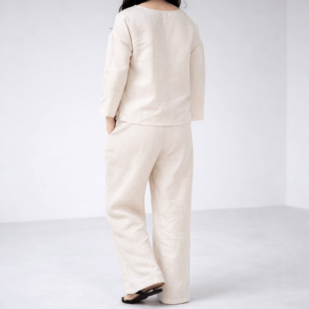 100% Hemp Handmade Loungewear Set