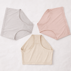 3-Pack 100% Silk High-Waisted Underwear