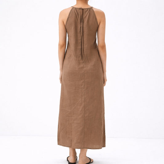 100% Hemp Handmade Halter Neck Dress