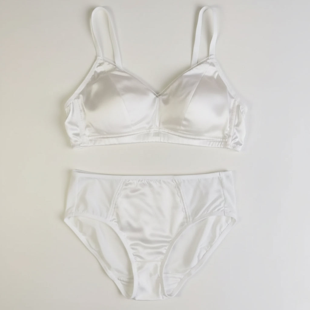 Wire-Free Silk Bralette | Handmade& Ethically Sourced Silk