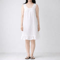 100% Hemp Handmade Ivory Dress