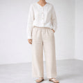 100% Hemp Handmade Wide Pants