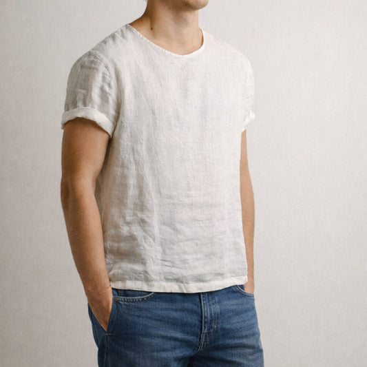 100% Hemp Handmade Mens Classic T-Shirt