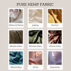 100% Hemp Handmade Belted Dress