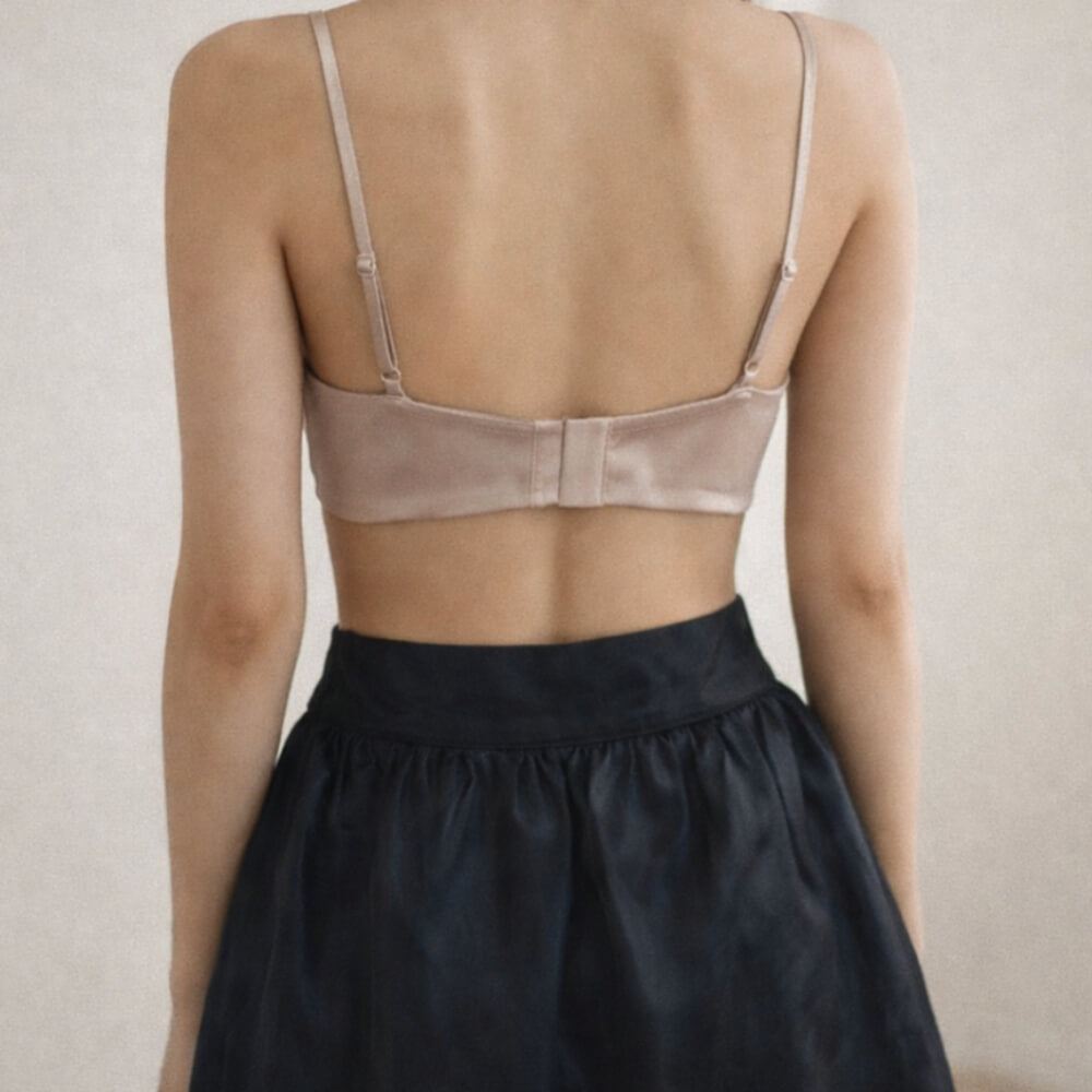 93% Silk Handmade Bralette