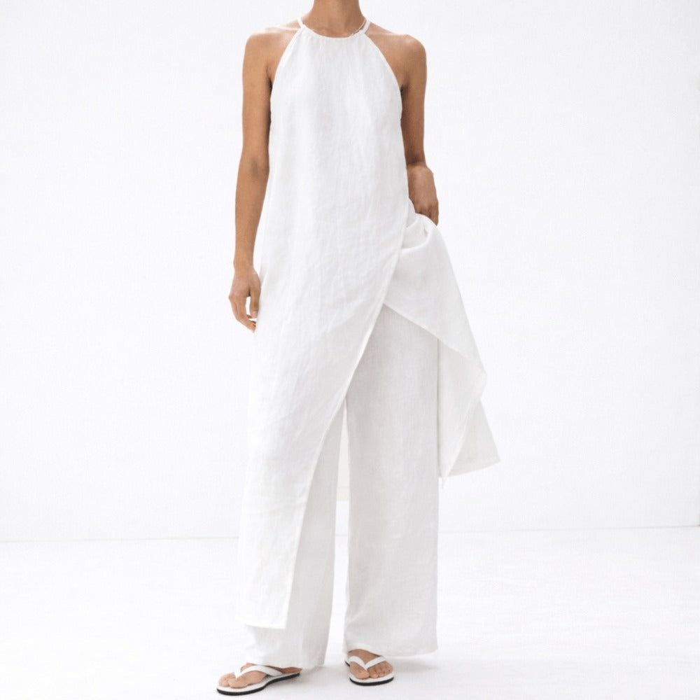100% Hemp Handmade Halter Neck Dress