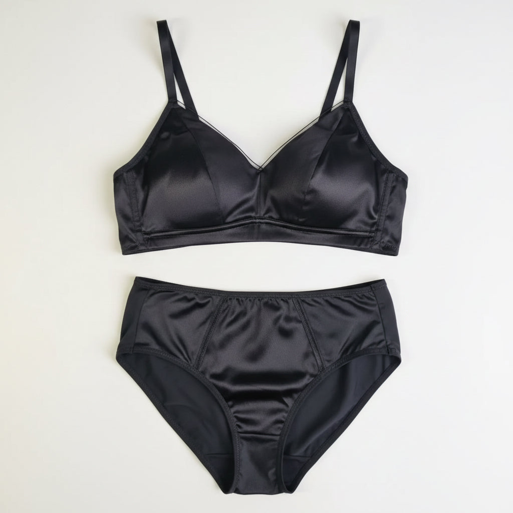 Wire-Free Silk Bralette | Handmade& Ethically Sourced Silk