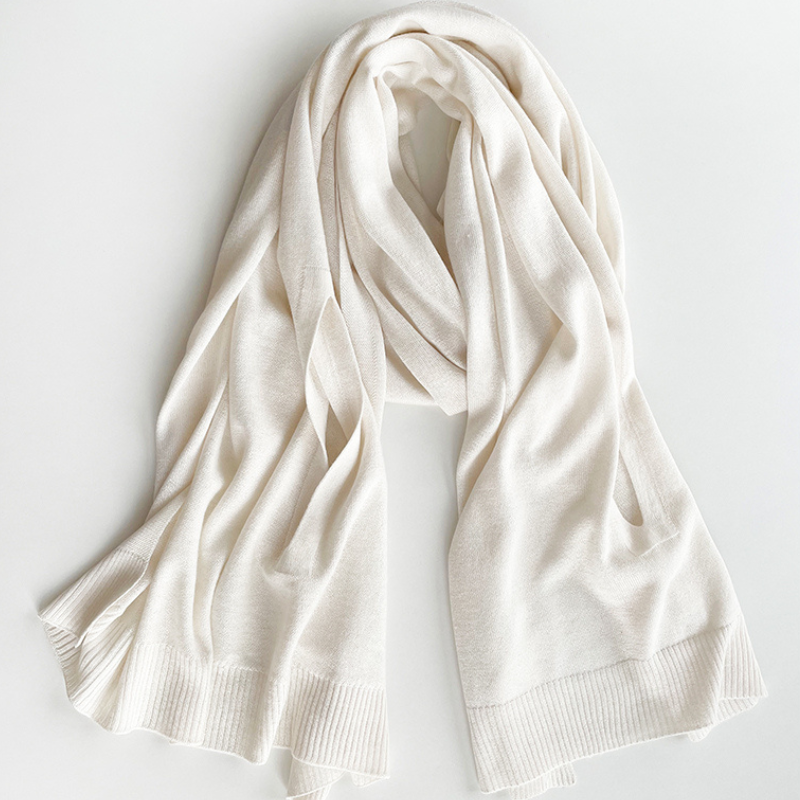 [Ethically Crafted]85%Silk 15%Cashmere Scarf