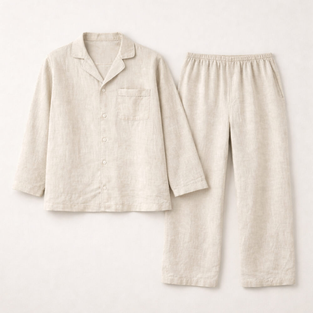 100% Hemp Handmade Men's Pajamas