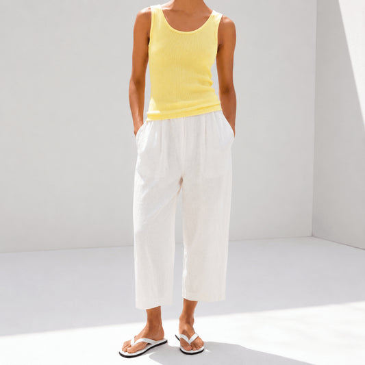 100% Egyptian Cotton Knit Tank