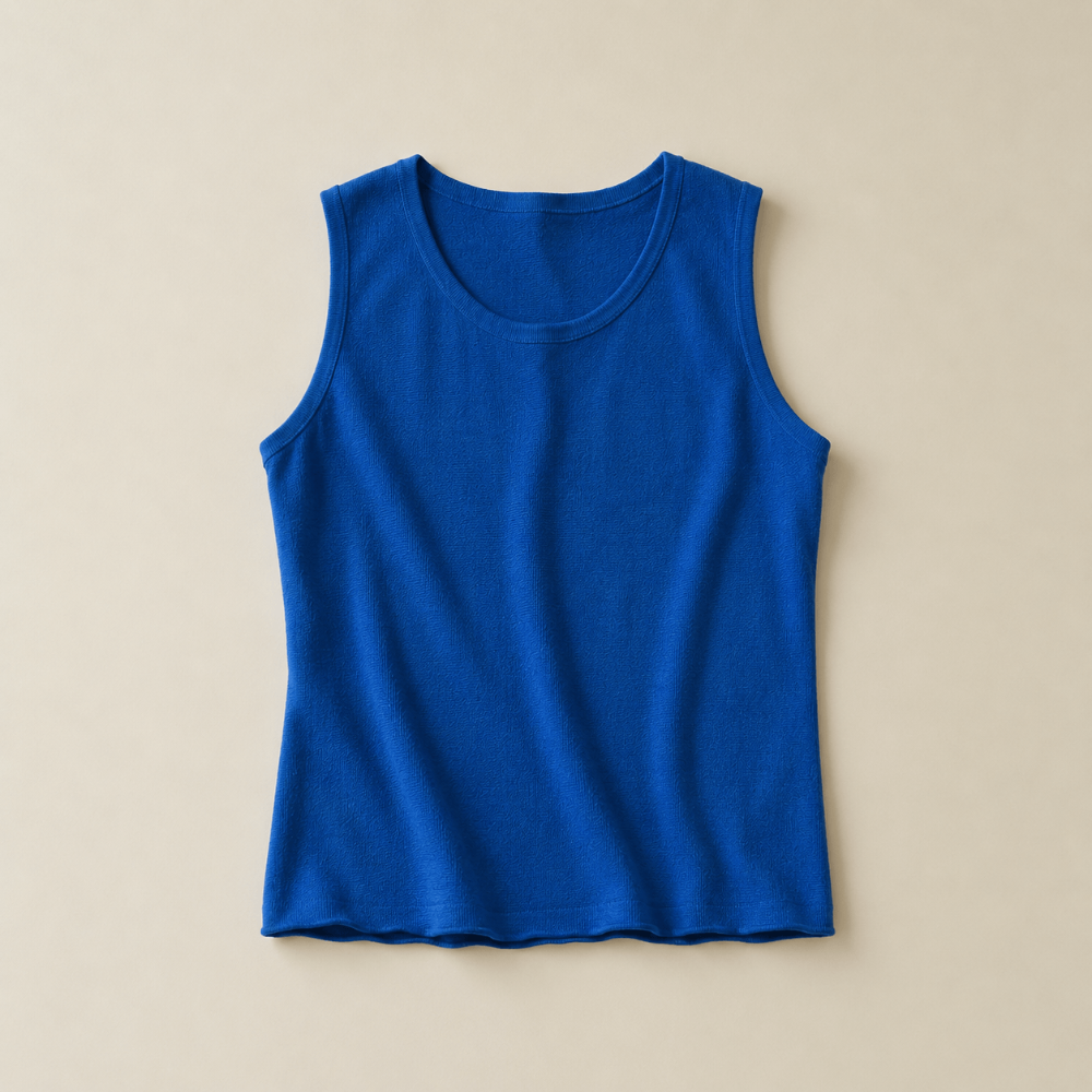 100% Egyptian Cotton Knit Tank