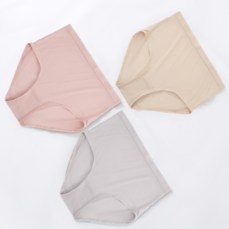 3-Pack 100% Silk High-Waisted Underwear| Handmade & Ethical Silk