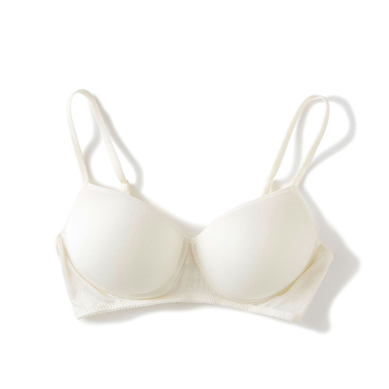 100% Silk Bra-White|Handmade&Ethical Silk