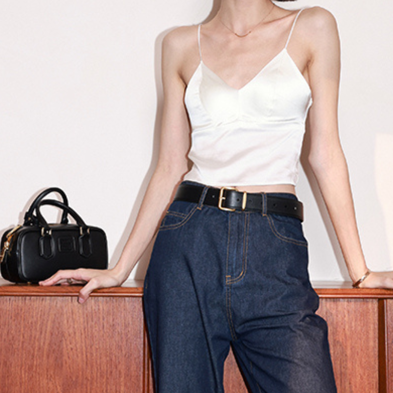 Silk Bralette-Pearl|Luxury&Ethical Silk Collection