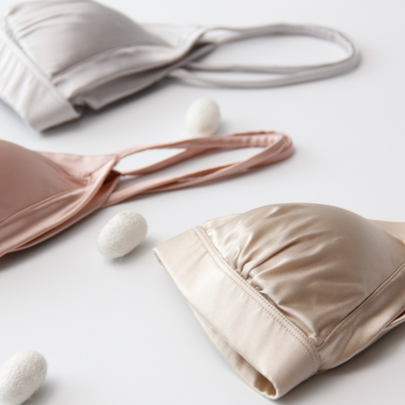 93.8% Silk Soft Bra| Handmade & Ethical Silk