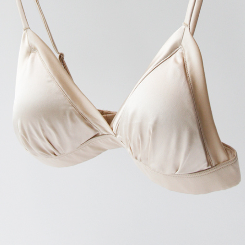 93.8% Silk Soft Bra| Handmade & Ethical Silk