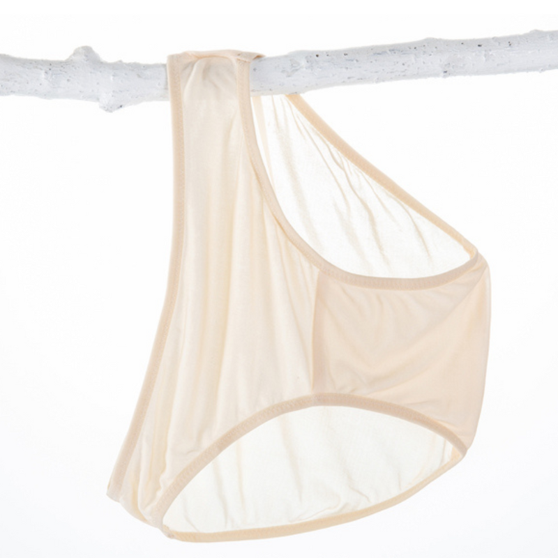 100% Silk Women Underwear-Black|Handmade&Ethical Silk