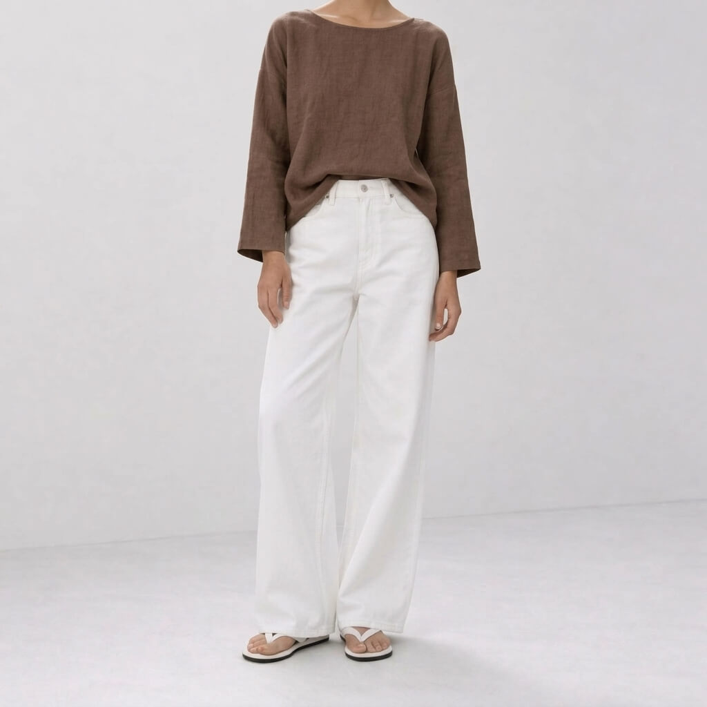 100% Hemp Classic Casual Wear Set - Terra Cotta