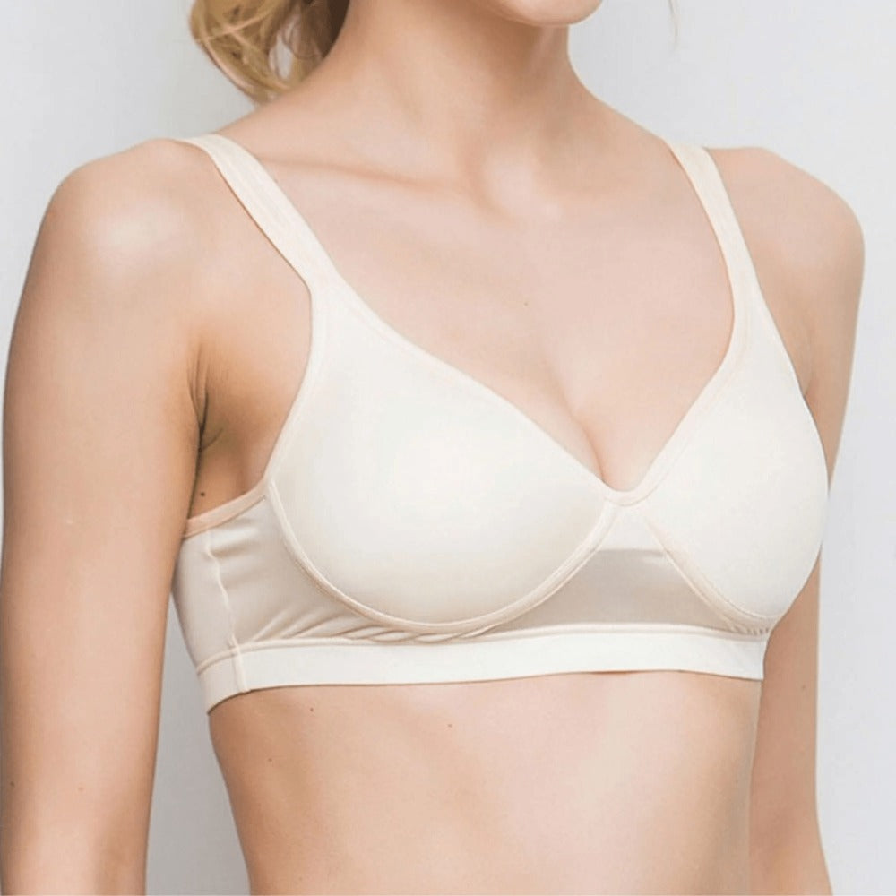 100% Silk Wired-Free Handmade Bra