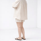 100% Hemp Handmade Shirt+Shorts Set