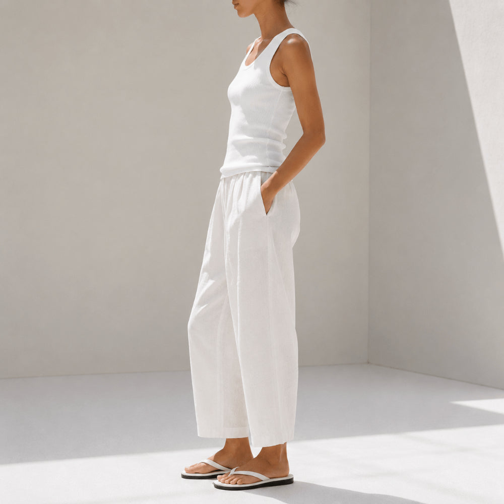 100% Egyptian Cotton Knit Tank