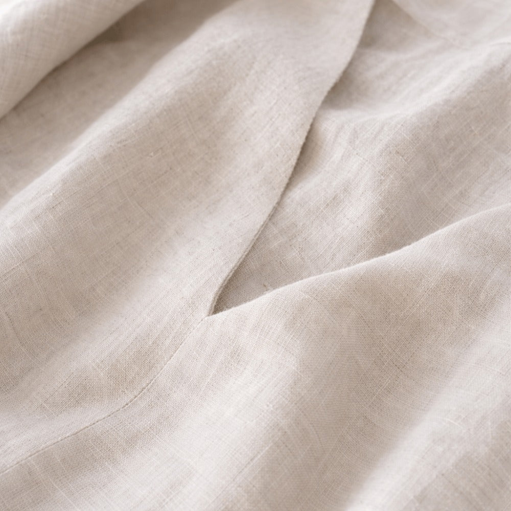 100% Hemp Handmade Belted Dress