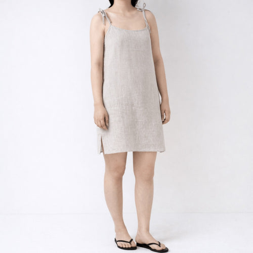 100% Hemp Handmade '90s Style Adjustable Dress