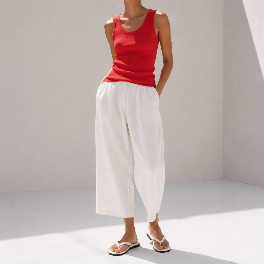 100% Egyptian Cotton Knit Tank