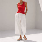 100% Egyptian Cotton Knit Tank
