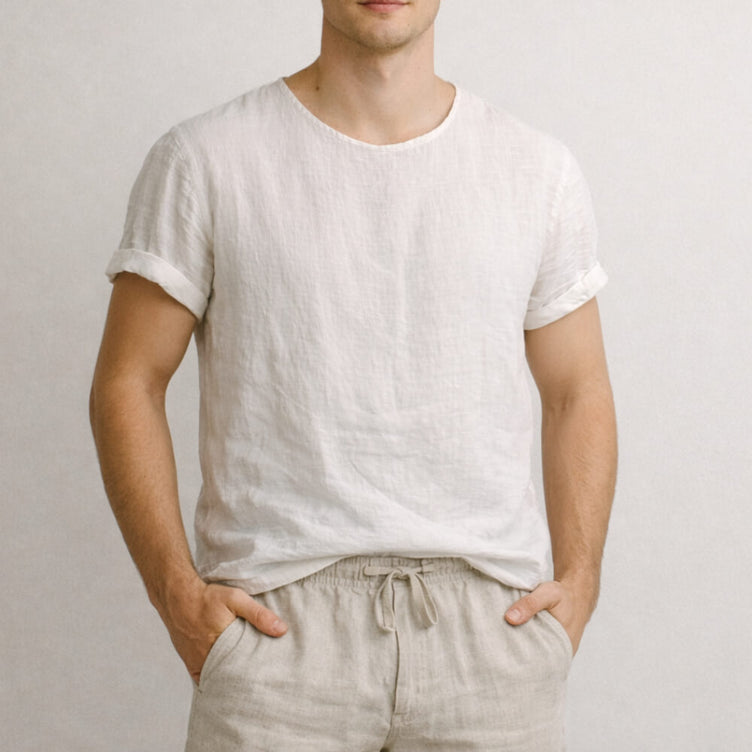 100% Hemp Handmade Mens Classic T-Shirt