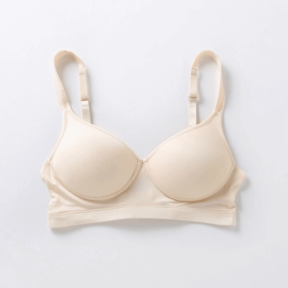 100% Silk Wired-Free Handmade Bra