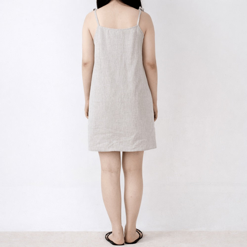 100% Hemp Handmade '90s Style Adjustable Dress