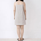 100% Hemp Handmade '90s Style Adjustable Dress